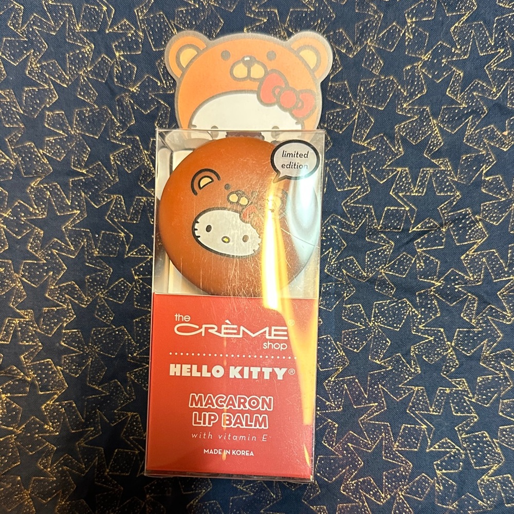 New Hello Kitty Macaron Lip Balm in Red Velvet - Limited Edition